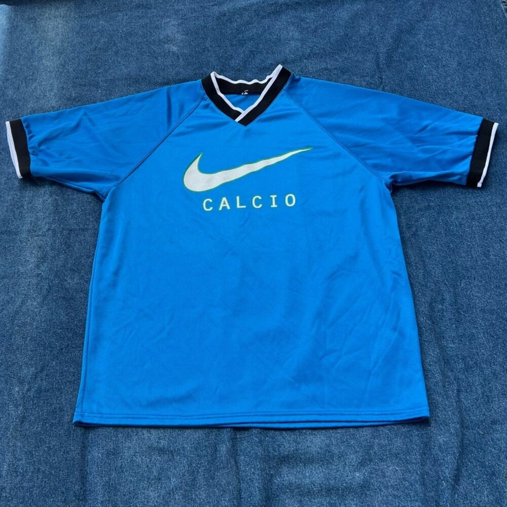 90s Nike Calcio Italy jersey football futbol soccer - Picture 3 of 9